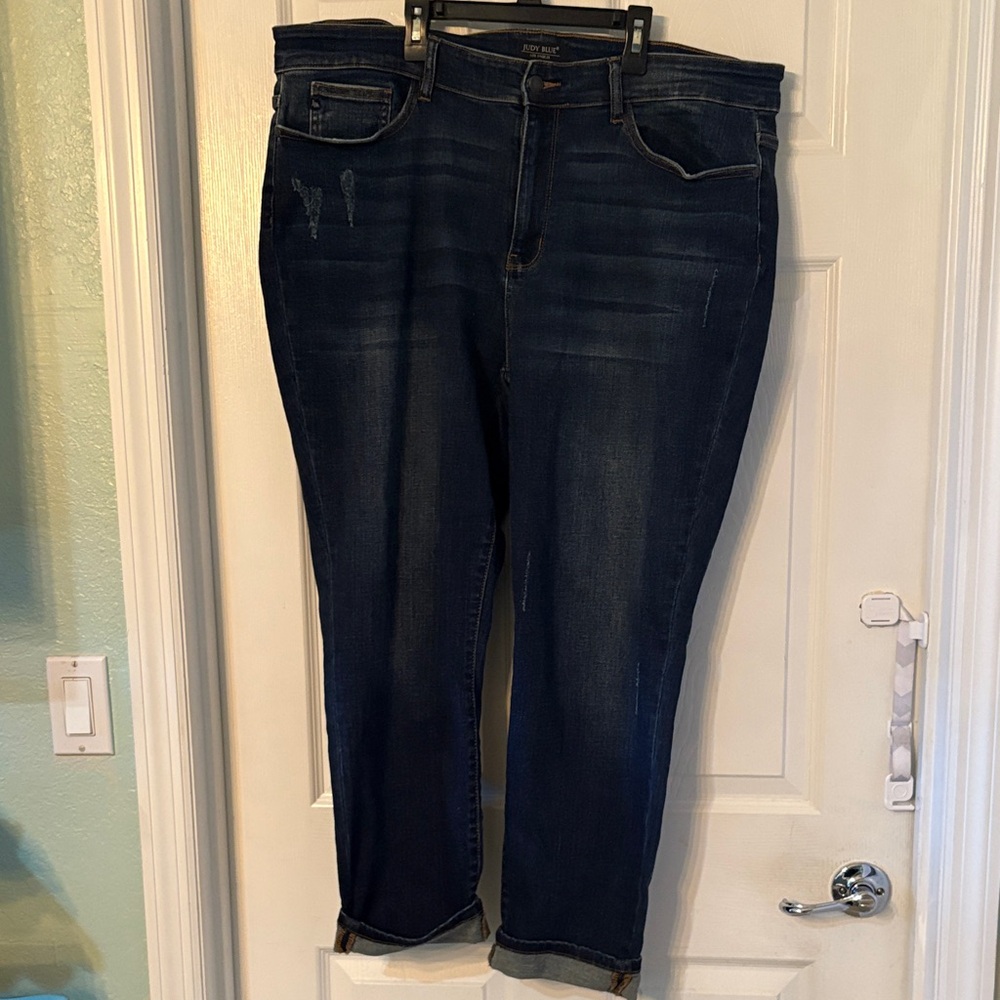 Dark Blue Judy Blue Denim Jeans